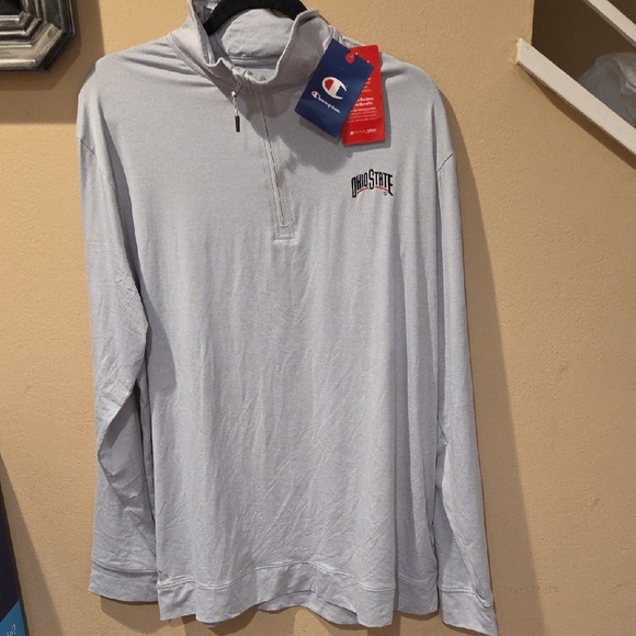 Champion Ohio State Buckeyes Quarter-Zip Shirt - Picture 1 of 7